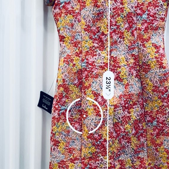 NWT LULUS Floral Print Mini Dress SZ M - Picture 5 of 6